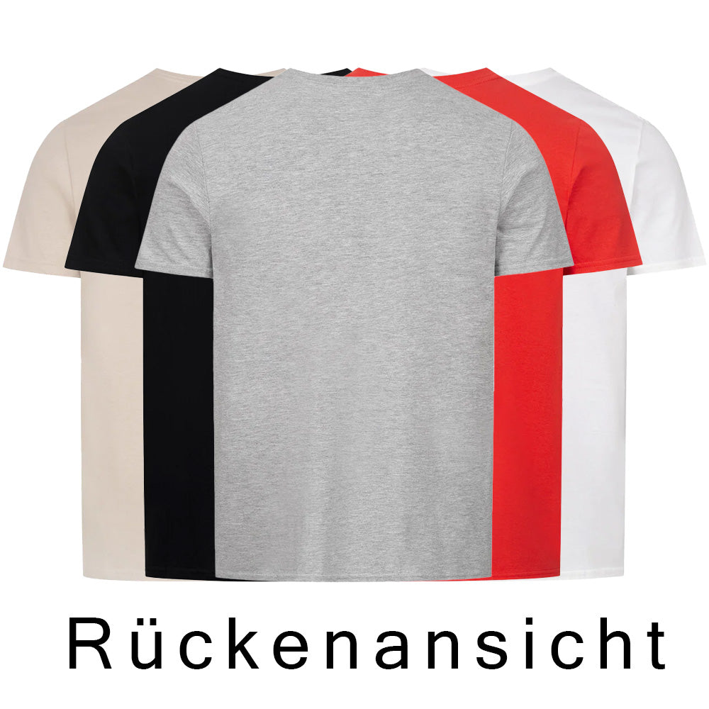 Unisex T-Shirt - das Abenteuer beginnt, wo der Asphalt endet