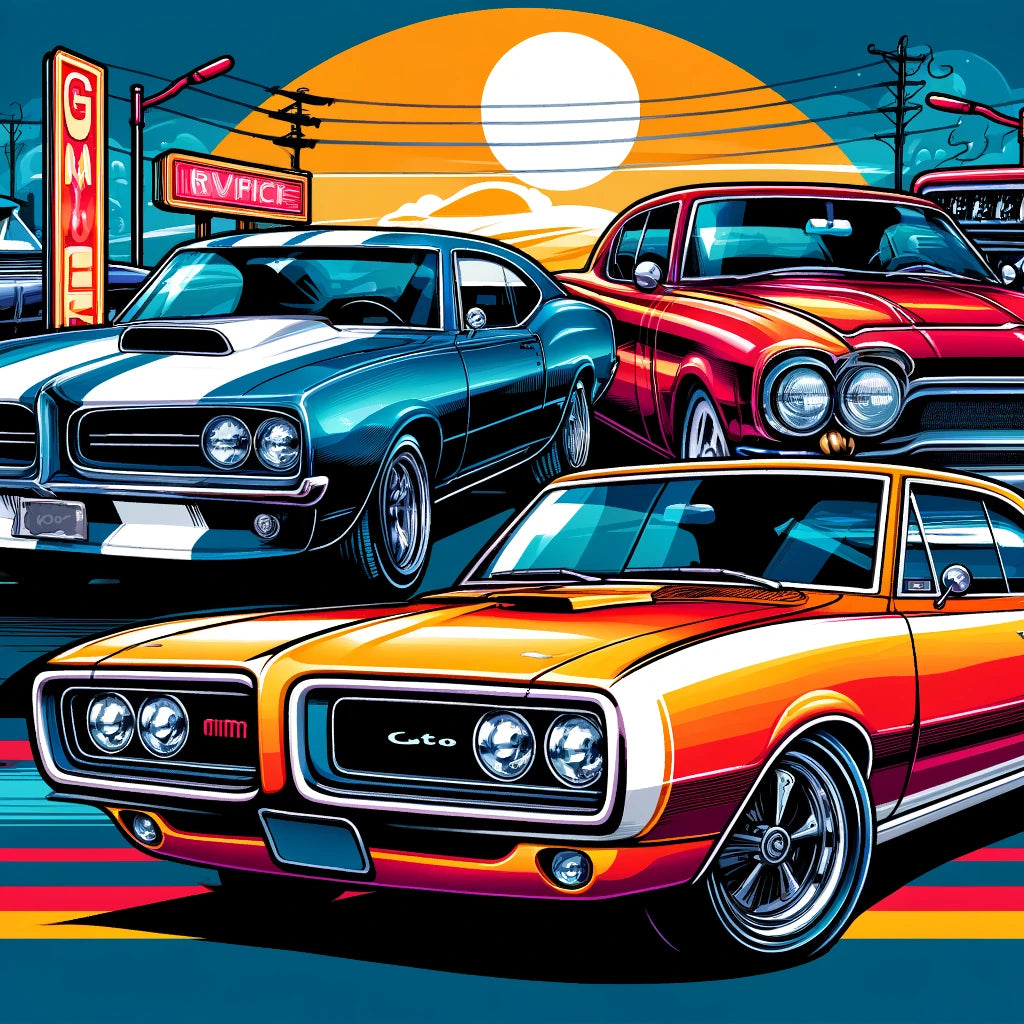 Die Geschichte des klassischen Muscle Cars
