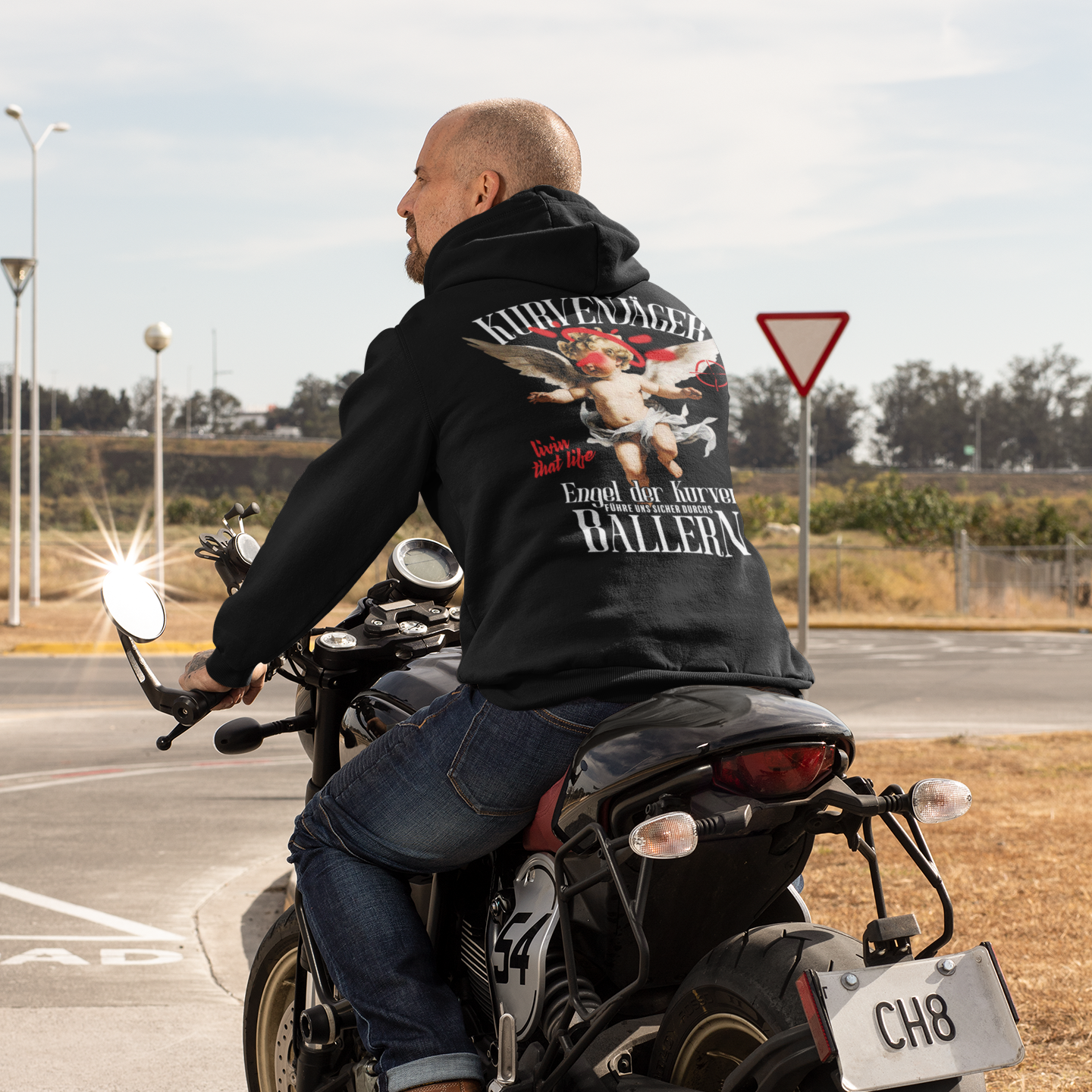 Kurvenjäger Engel-Hoodie